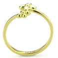 thumbnail image 2 of Bague en Acier Inoxydable avec Pierre pour Femmes, Style Pierre Sans Pierre, Taille 6, 2 of 4