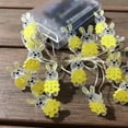 thumbnail image 3 of 2M 20LED Easter Bunny Chick String Garlands Easter Decoration For Home Rabbit Eggs Party Supplies Happy Easter Party Kids Gifts Yellow Skirt Rabbit, 3 of 6