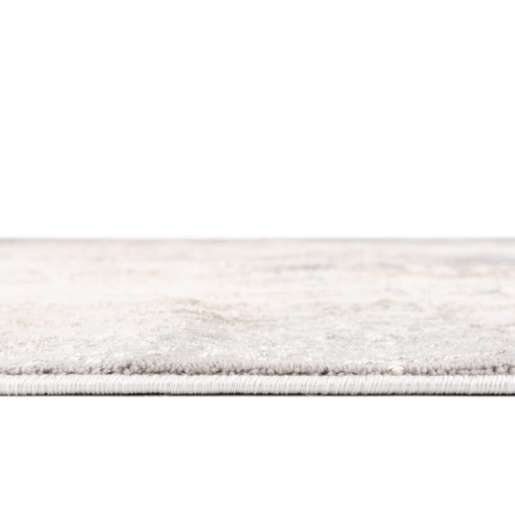 Rugs.com Highbury Collection Rug – 3' x 5' Ivory Medium-Pile Rug Perfect For Entryways, Kitchens, Breakfast Nooks, Accent Pieces