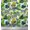 Pear Green, variant on Soimoi Green Cotton Duck Fabric Tropical Leaves & Wild Animal Printed Craft Fabric by The Yard 42 Inch Wide