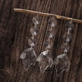 thumbnail image 4 of 25 Pack Crystal Beaded Hoop Chandelier Parts Dream Catcher Suncatcher Pendant DIY Home Garden Decor, 4 of 5