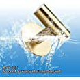thumbnail image 2 of (Dorado) Juego de 2 ganchos adhesivos de acero inoxidable dorados para toallas, batas, sombreros, esponjas, llaves - Puerta de cocina, dormitorio, baño, 2 of 5
