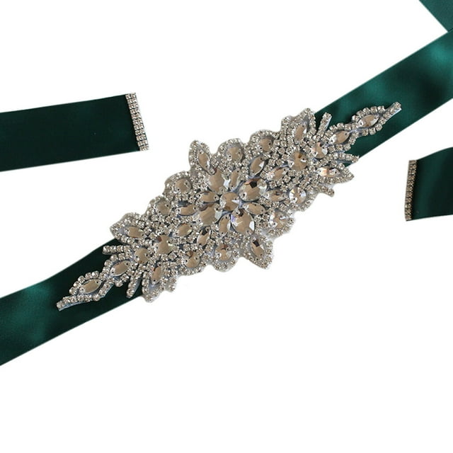 Rubans de Mariage Ceinture de Mariée Robe Rubans de Mariage Ceinture Robe Bal Ceintures en Cristal Soirée Fête Ceinture en Strass Faite à la Main