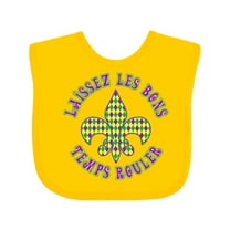 Inktastic French Mardi Gras Boys or Girls Baby Bib