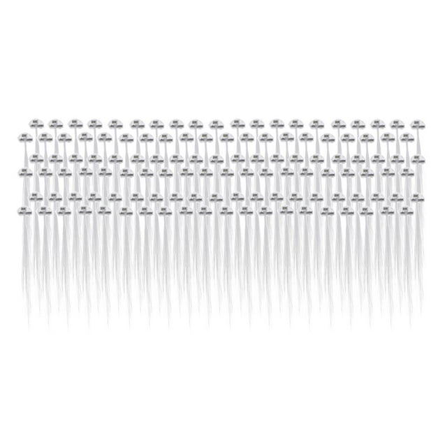 120 Piezas Flash de Fibra Pasadores para El Cabello Trenzas para El Cabello Suministros para Fiestas Rave Hugo Ilumina la trenza de pelo intermitente
