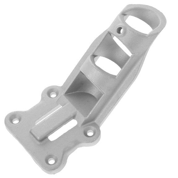USHOBE Adjustable Aluminum Flag Pole Holder Set, Finish, Outdoor Flagpole Mount Accessory