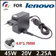 thumbnail image 2 of 20V 2.25a 45W 4.0*1.7mm laptop adapter charger for Lenovo Yoga 310 510 520 710 miix5 7000 air 12 13 Ideapad 320 100 110 N22 N42, 2 of 9