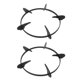 thumbnail image 1 of Kearding 2 uds Wok soportes impermeables resistentes al desgaste soporte para sartenes estufa de hierro Trivets quemador de anillo de Cocina y Comedor, 1 of 6