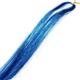 thumbnail image 1 of SharkTRUE Colorful Sparkle Shiny Hair Wig Diy Glitter Hair String Braiding Hair Tool Metallic Gold Shiny Hair String Hair Extension Thread Festival Look, 1 of 8
