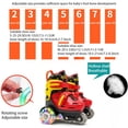 thumbnail image 2 of Patines De Cuatro Ruedas Para Niños, Patines De Ruedas De Equilibrio De 3 Puntos Para Niñas Y Niños Con Frenos Dobles De Tamaño Ajustable, Ruedas Luminosas Guardurnaity OD015064-07, 2 of 6