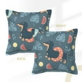 thumbnail image 3 of Bingfone Decorative Pillow Covers 16"X16" Watermelons Dachshunds Couch Pillow Cases Modern Farmhouse Covers For Couch Sofa Bed, 3 of 9