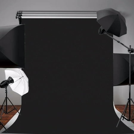 3ft x5ft Black Screen Studio Video Photography Background Backdrop Photo Photoshoot