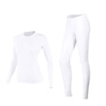 thumbnail image 5 of Sakmal Thermal Underwear Set Women Long Johns Top & Bottom Warm White Base Layer for Women, 5 of 5