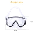 thumbnail image 2 of Diving goggles for adults, men and women, universal glass goggles, large frame mask, snorkeling goggles, 2 of 5