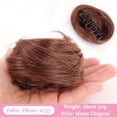 thumbnail image 2 of Extensions de Chignon en Cheveux Synthétiques Bouclés Mini Pince à Griffes Oreilles de Chat Chignons Postiches, 2 of 6