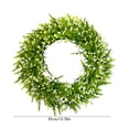 thumbnail image 3 of Artificial Flower Wreath Door Hanging Decoration Colorful Floral Design Fade Resistant Durable Easy Hang Front Door Window Wall Porch Party Holiday Home Seasonal Decor Accent, 3 of 6