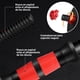 thumbnail image 4 of Mancuernas para ejercicios, Juego de mancuernas ajustables, 15KG, Mancuernas para hombres, Mancuernas para mujeres, Se pueden usar como Barbells, Kettlebells, Push-up Racks, 4 of 6