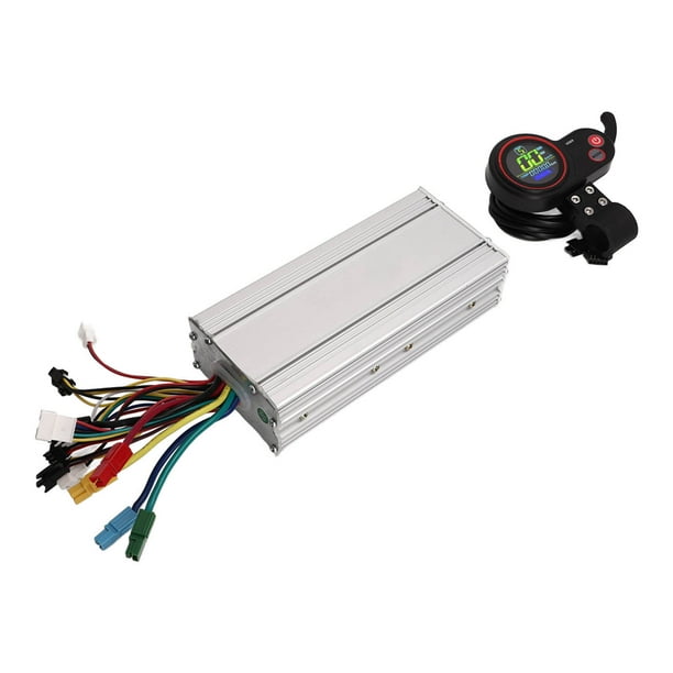 Controlador de Bicicleta Eléctrica, Controlador de Bicicleta Eléctrica Fácil de Instalar 35A 1000W 1500W 36V 48V Para Manillares de 22.2 mm