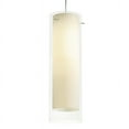 thumbnail image 3 of AFX View 1-light Satin Nickel 3000K LED Pendant White 120 V, 3 of 5