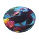 thumbnail image 1 of Disketp Lively Cute Turtle Funda Redonda para Taburete, Funda de Cojín para Silla de Bar Suave y Elástica-13 inch, 1 of 7