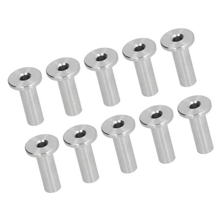 

Cable Railing Protector Sleeves Sturdy Durable Anti Fatigue High Tensile Strength Straight Post Protectors For DIY For Indoor Outdoor Applications. 1/8