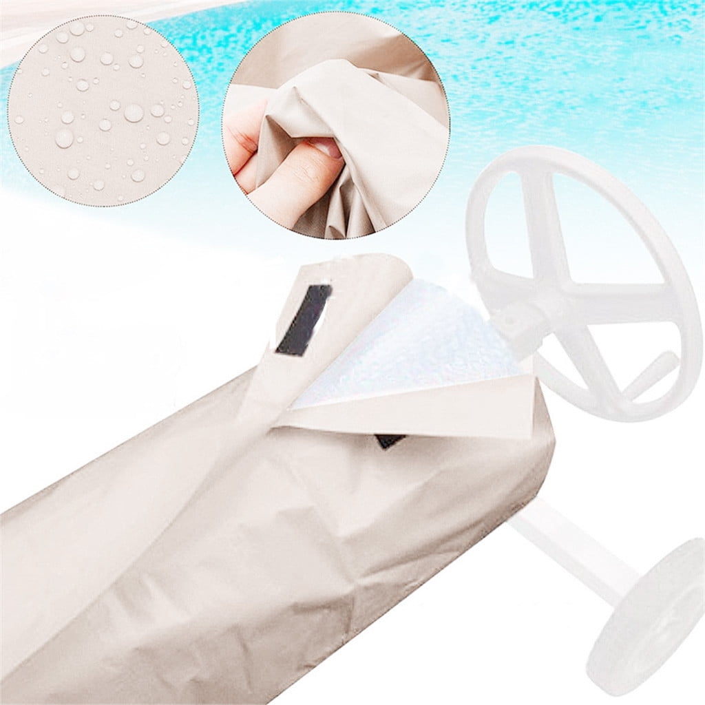Details about   Winter Cover For Swimming Pool Solar Reel Up To 18' Wide REEL NOT INCLUDED!! 