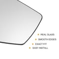 thumbnail image 4 of Unique Bargains 1 Pcs Car Rearview Right Side Heated Mirror Glass Replacement W / Backing Plate for Ford Escape 2008-2012, 4 of 7