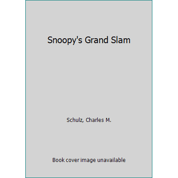 Pre-Owned Snoopy's Grand Slam (Unknown) 0449201856 9780449201855