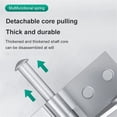 thumbnail image 2 of Boovnll Tool Kit, 2Pcs 4 Inch Invisible Door Spring Hinge Automatic Door Closing Hinge Wooden Door Hinge Multifunctional Door Closer with Positioning 90 Degrees, Tool Set, Home Essentials, 2 of 6