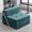 Green, variant on MAYEERTY Modular Convertible Futon Sleeper Chair, 2-in-1 Chenille Folding Sofa Bed with Removable Back Cushion, for Small Apartment Living Room Guest Room Home Office