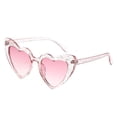 thumbnail image 2 of Gafas de sol con lente de llama corazón Macarena Rosa rojo, 2 of 6