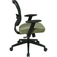 thumbnail image 3 of Space seating Professional Dark Air Grid Back Managers Chair with Custom Fabric Seat, 3 of 3