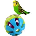 thumbnail image 5 of Bola Colorida con Campana para Pájaros, Loros, Guacamayos, PJMiquitos Grises Africanos - Accesorio para Jaula para Conejos, Gatos y PJMros 3 Piezas, 5 of 5