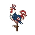thumbnail image 2 of Feledorashia 4th Of July Yard Stake, Patriotic Outdoor Garden Decor, Double-Sided Metal Independence Day Sign, Weather Resistant Rustproof Metal Porch Courtyard Decoration, 2 of 9