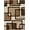 Cream, variant on Uptown Squares Red & Grey Modern 6x9 7x9 ( 6'7" x 9'3" ) Geometric Casual Hand Carved Area Rug Easy to Clean Stain Fade Resistant Abstract Boxes Contemporary Thick Soft Plush Living Dining Room Rug