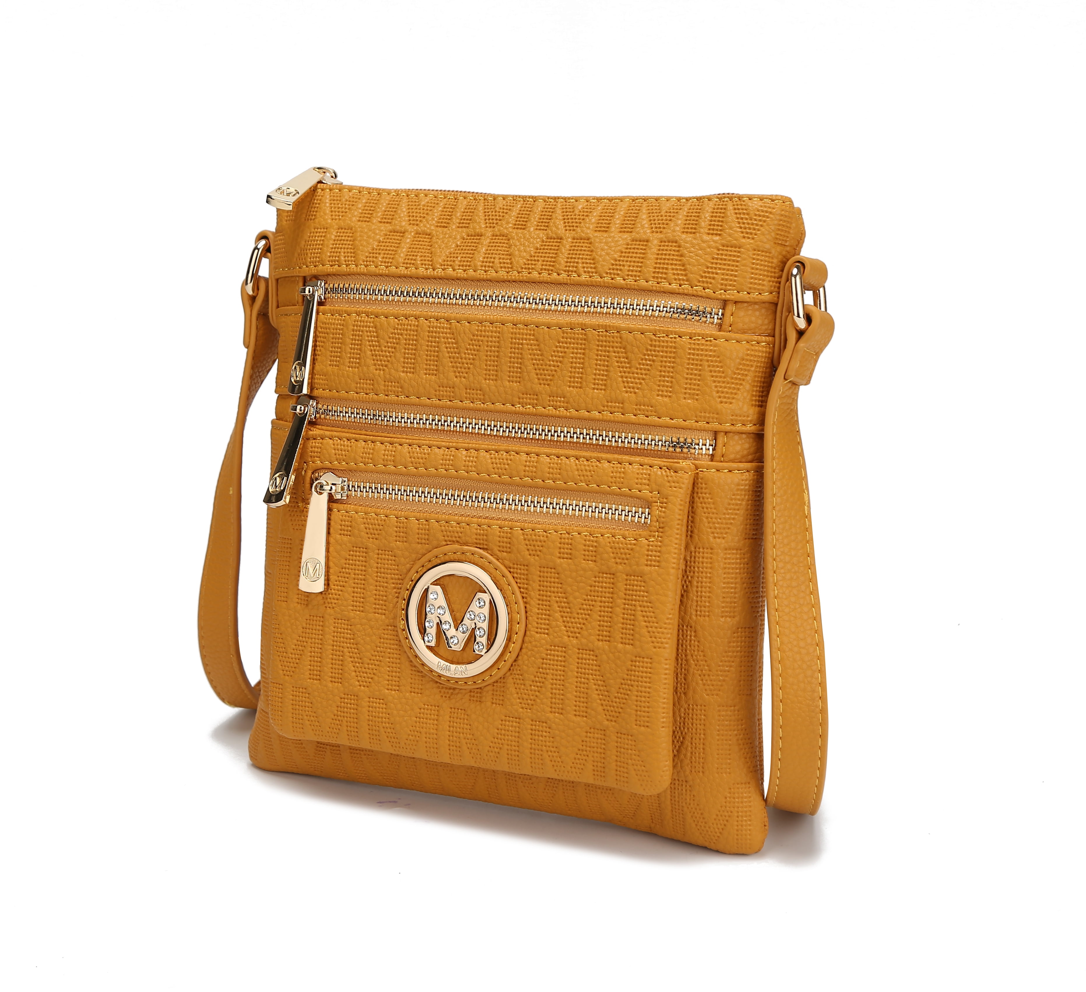 crossbody bolsa with front pockets