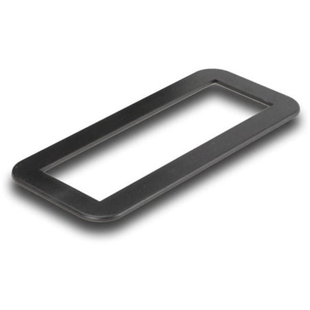 SCOSCHE DIN.75B Universal DIN Trim Ring .75  Border (Black). for Car Radio / Stereo Installation