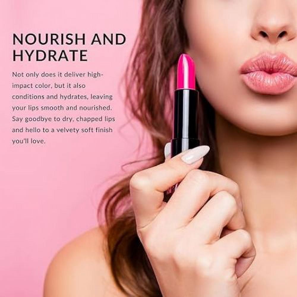 Color Me Beautiful Cinnamon Color Renew Lipstick - Long Lasting Lipstick for Women - Easy to Travel
