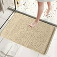 thumbnail image 4 of Bathroom Rugs Non-slip Absorbent Floor Mat, 24x16 Super Soft Plush Toilet Shower Rug with Thick Pile for Quick Drying & Easy Cleaning, Machine Washable Bath Mat for Bedroom and Entryway Use, 4 of 6