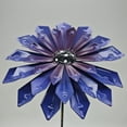 thumbnail image 2 of OANLKGI Metal Flowers Wall Decor for Outside, Metal Flowers Decorative Garden Stakes for Spring Decor, Shaking Head Yard Art Garden Decorations for Outdoor Lawn Porch Pathway, 2 of 8