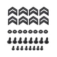thumbnail image 2 of Front Bumper Canards,4pcs Car Front Bumper Bumper Splitter Fins Front Bumper Canards Power Packed Performance, 2 of 5