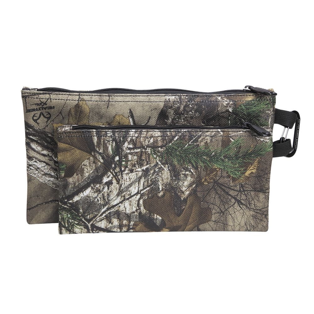 Klein Tools 55560 Camo Zipper Bags, 2-Pack