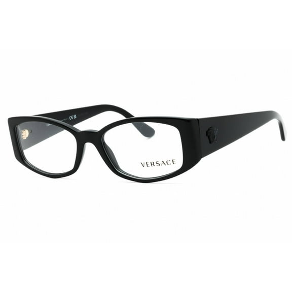 Versace 0VE3343 GB1 Women's Black Plastic Full Rim Eyeglasses