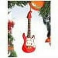 thumbnail image 2 of Realistic Red ELECTRIC GUITAR Musical Ornament Christmas Ornament, 5" Long by Broadway Gifts, 2 of 2