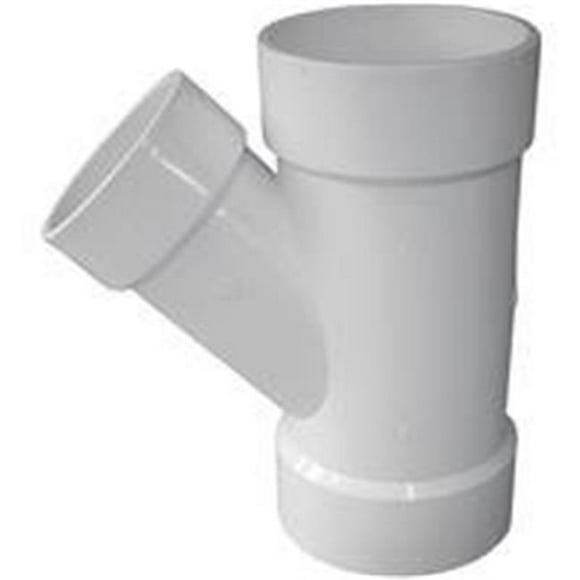 Charlotte Pipe & Foundry PVC 00601 2400HA 6 x 4 in. DWV PVC Reducing WYE