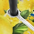 thumbnail image 3 of Blue Lemon Outdoor Tablecloth with Umbrella Hole and Zipper, Spill Proof Wrinkle Free Polyester Table Cloth for Outdoor Picnic 60" x 84" Rectangle, 3 of 7