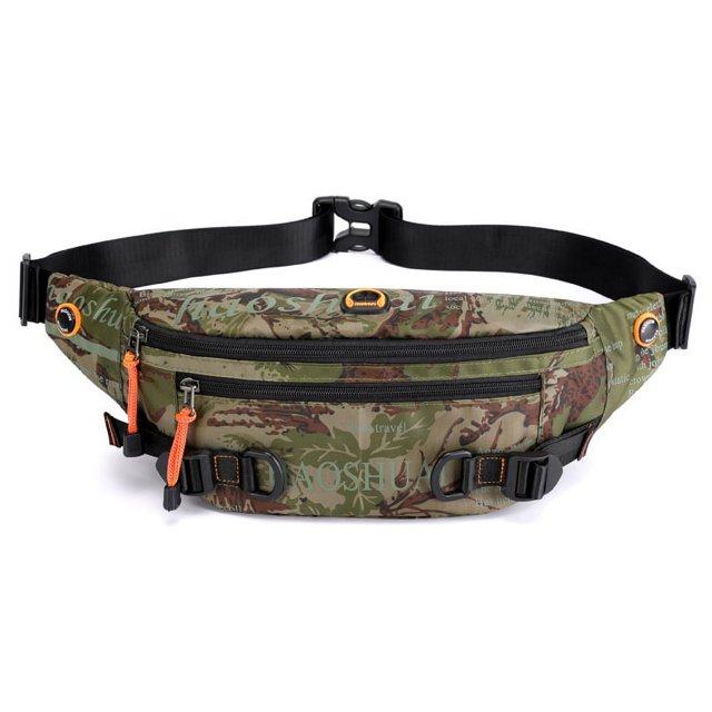 Riñonera especial para exteriores para hombre, bolso de pecho de moda urbana, bolso de mensajero, riñonera ajustada para deportes y correr