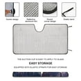 thumbnail image 3 of Windshield Sun Shade - Car Sun Shade Windshield, Reflector Sunshade Offers Ultimate Protection for Car Interior (55x30 inches), 3 of 8