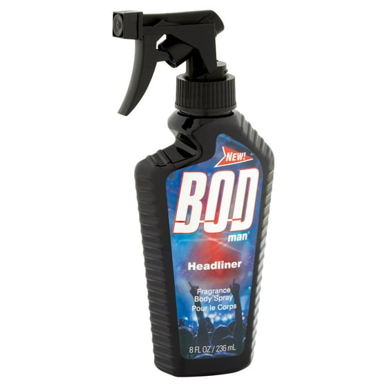 BOD Man - Bod Man Headliner Body Spray, 8 fl.oz. - Walmart.com