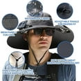 thumbnail image 3 of Solar Brim Hat with Fan, Solar Powered Fan Cooling Hat – for Outdoor Work and Fishing, Fishing Hat with Built in Fan, 3 of 8